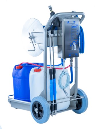 Mobile cleaning satellite Walter chemical dosing cart CDW